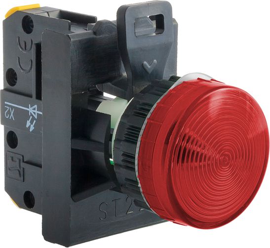Spamel Lampka sygnalizacyjna 22mm czerwona (ST22-LC-230-LEDAC)