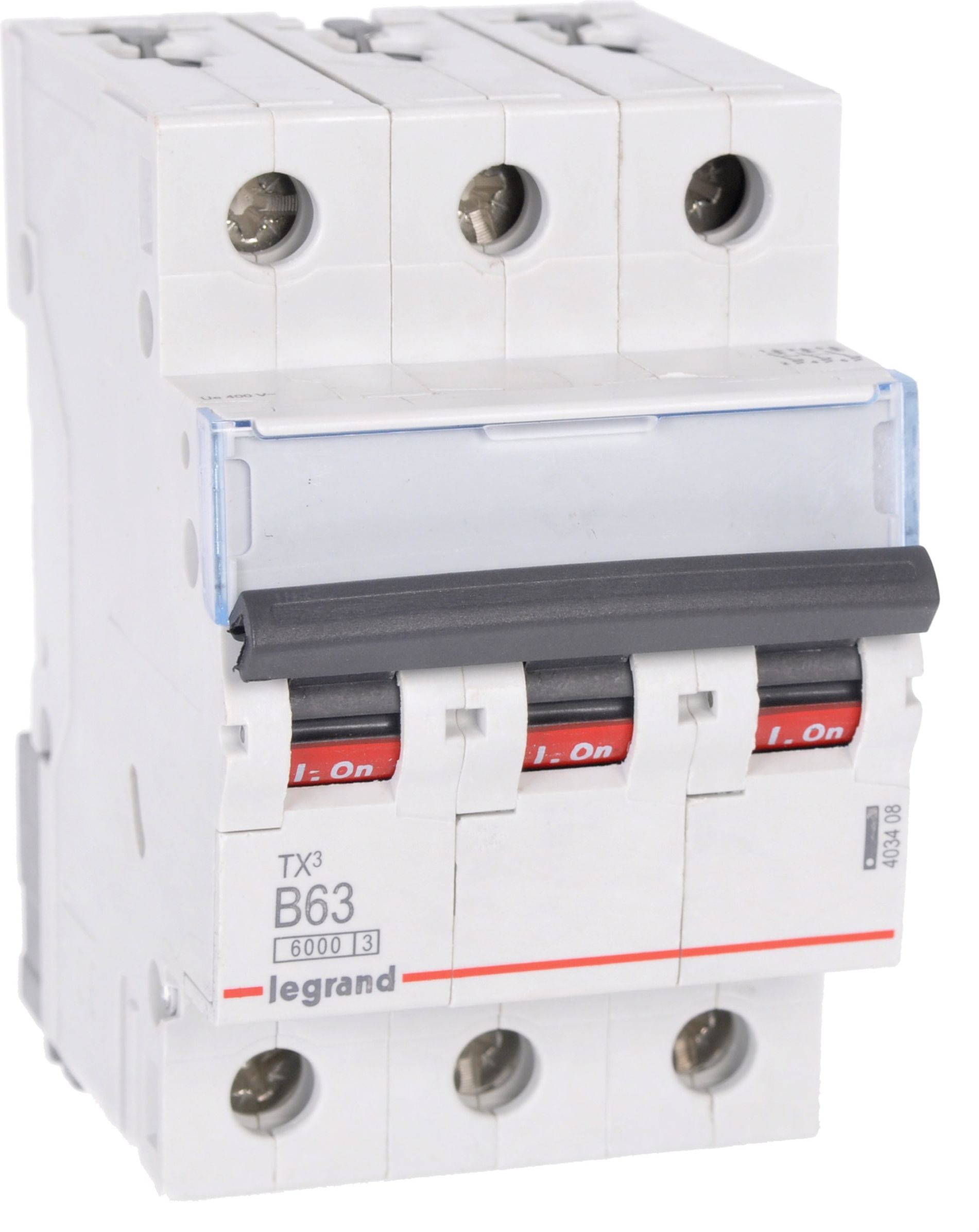 Legrand Wyłącznik nadprądowy S303 B63 TX3 63A 6kA 403408