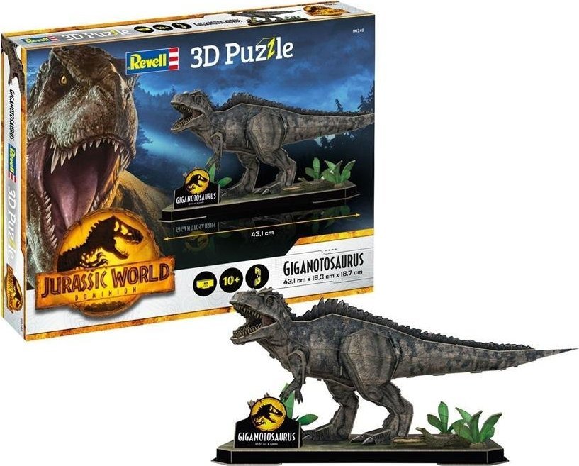 Puzzle 3D 60 Jurassic World Dominion - Gigantozaur