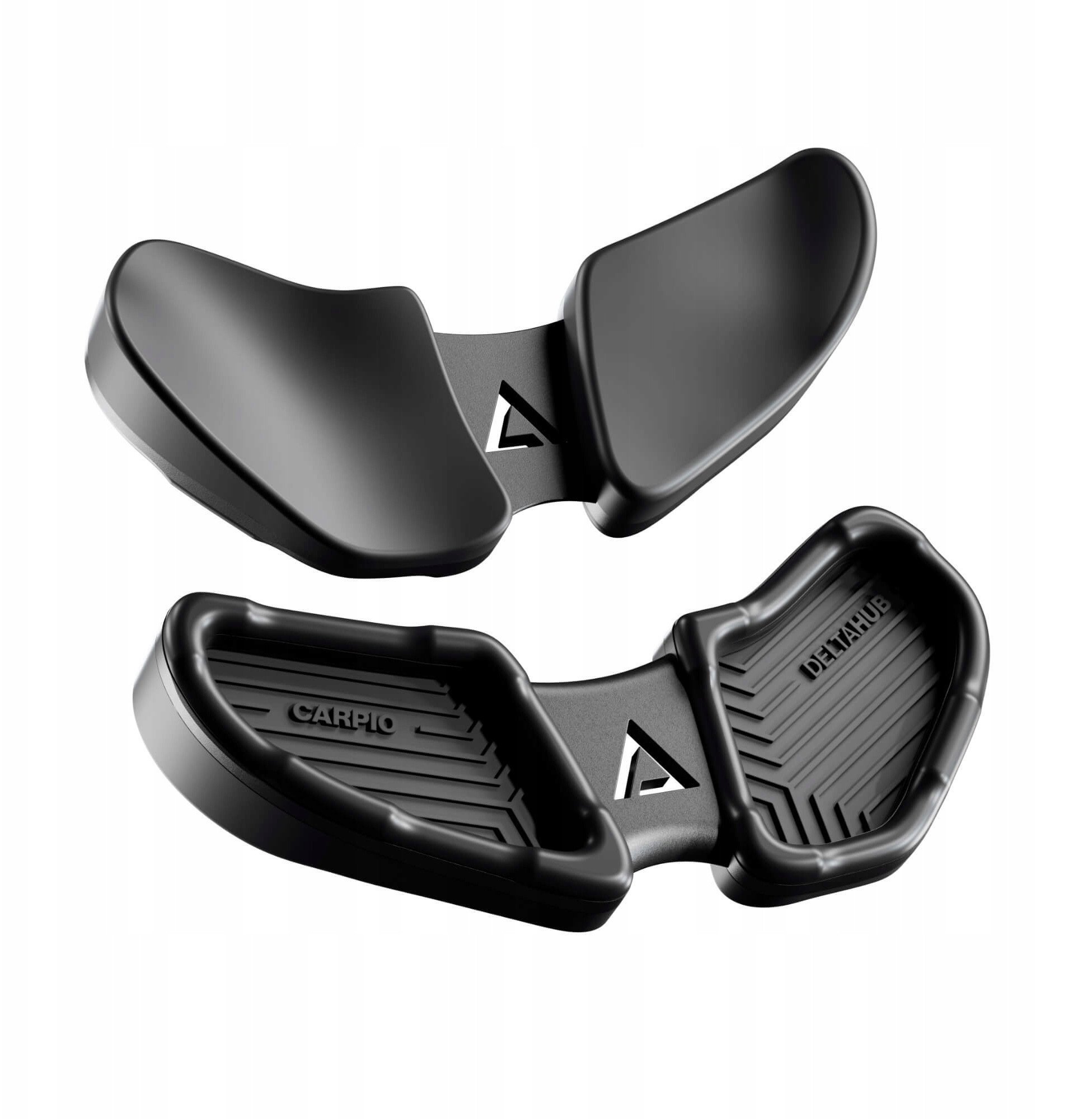 Deltahub - Carpio V2 - Ergonomiczna Podkładka pod Nadgarstek do Myszki L Czarny Lewa