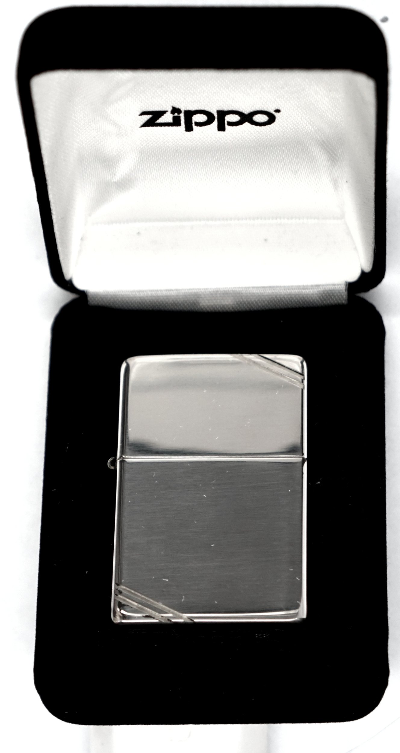 Zapalniczka Srebrna ZIPPO STERLING SILVER SLASH HIGH POLISH SREBRO 925 60001492