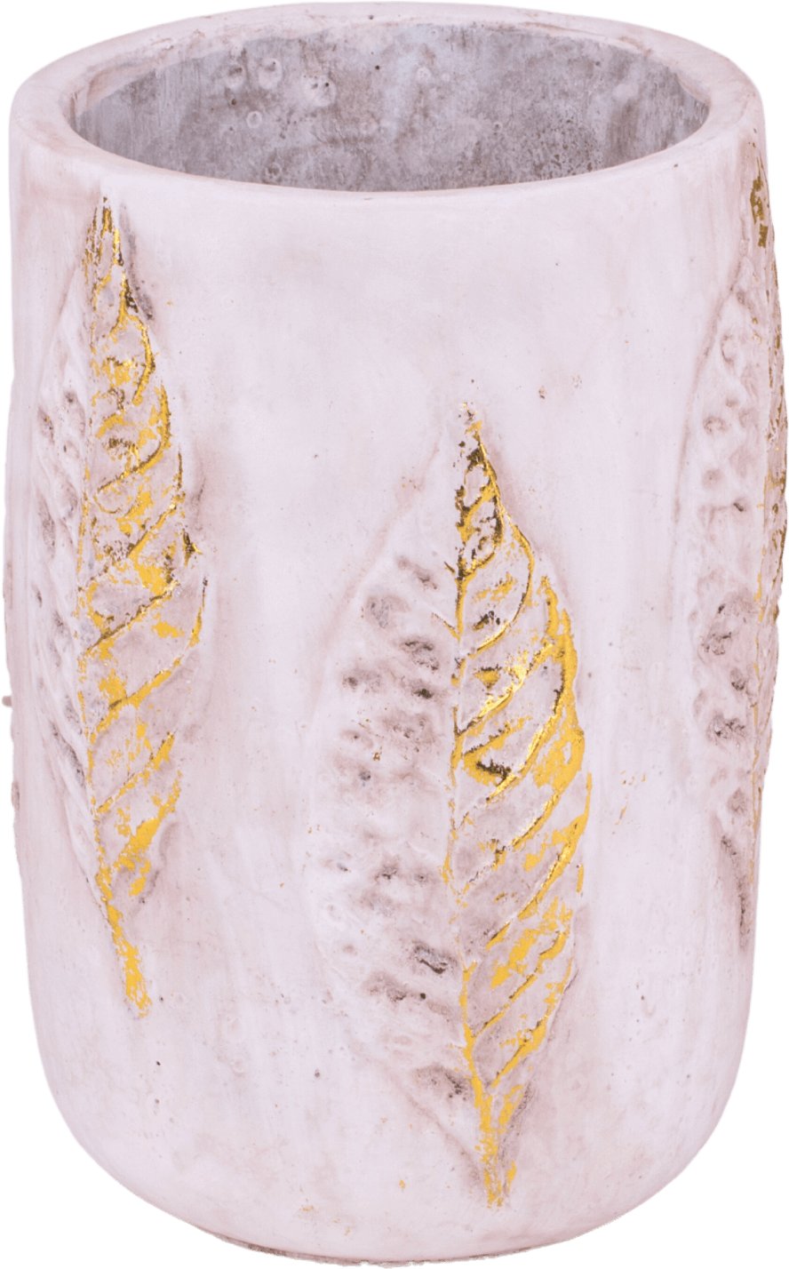 Osłonka betonowa HOJA złota S wysoka