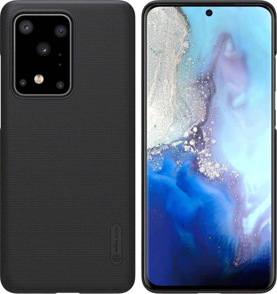 Nillkin NILLKIN FROSTED SHIELD WZMOCNIONE ETUI + PODSTAWKA SAMSUNG GALAXY S20 ULTRA CZARNY standard