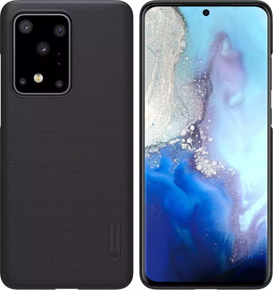 Nillkin NILLKIN FROSTED SHIELD WZMOCNIONE ETUI + PODSTAWKA SAMSUNG GALAXY S20 ULTRA CZARNY standard