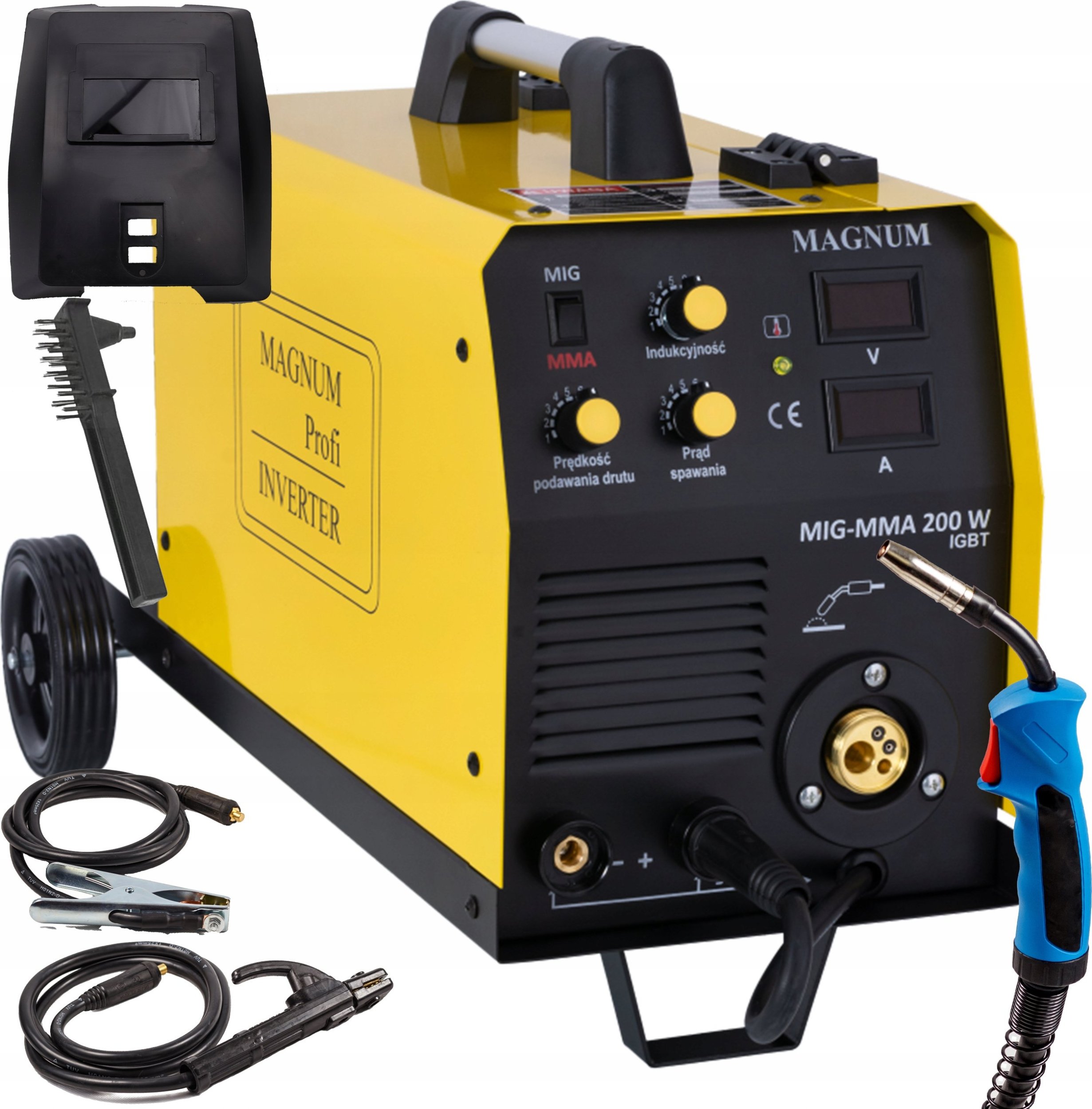 Magnum SEMI-AUTOMATIC SPAW.INV. MIG-200/ 200W/SPAW 180A UMI200WMMA