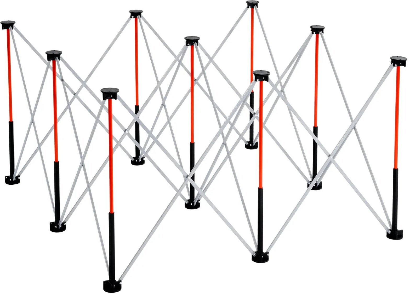 Stół warsztatowy składany 1264x1264 mm przenośny 1589 kg do garażu