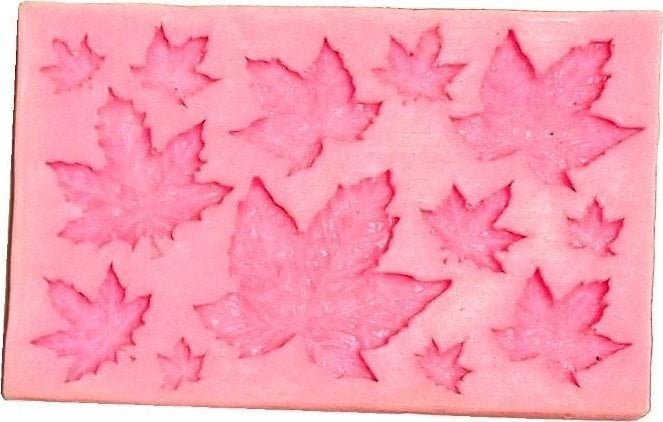 Forma silikonowa liście klonu