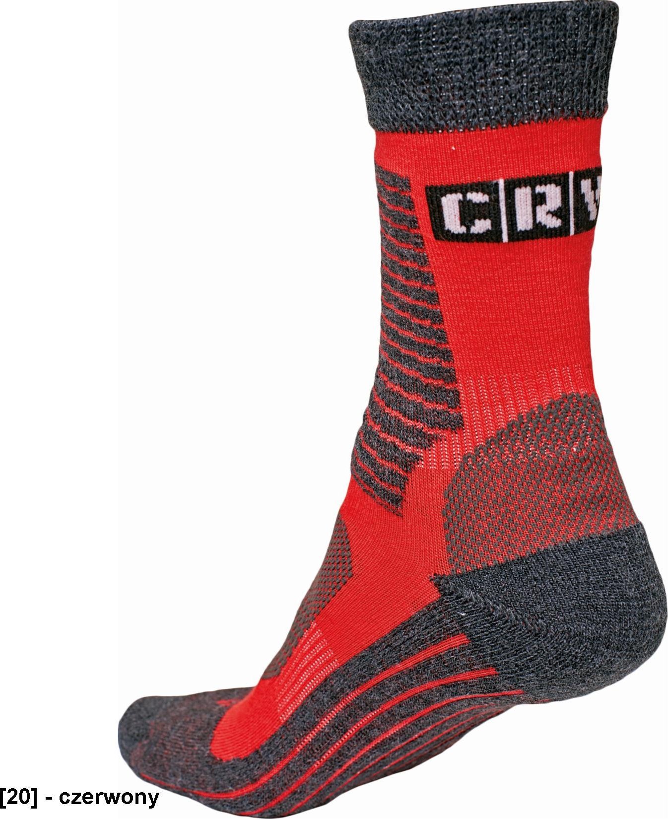 CERVA MELNICK - skarpety - czerwony - r.37-r.39 r.45