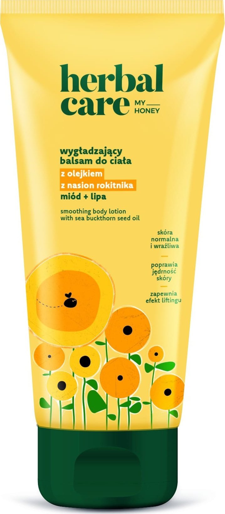 HERBAL CARE My Honey Wygładzający Balsam do ciała z olejkiem z nasion rokitnika 200 ml