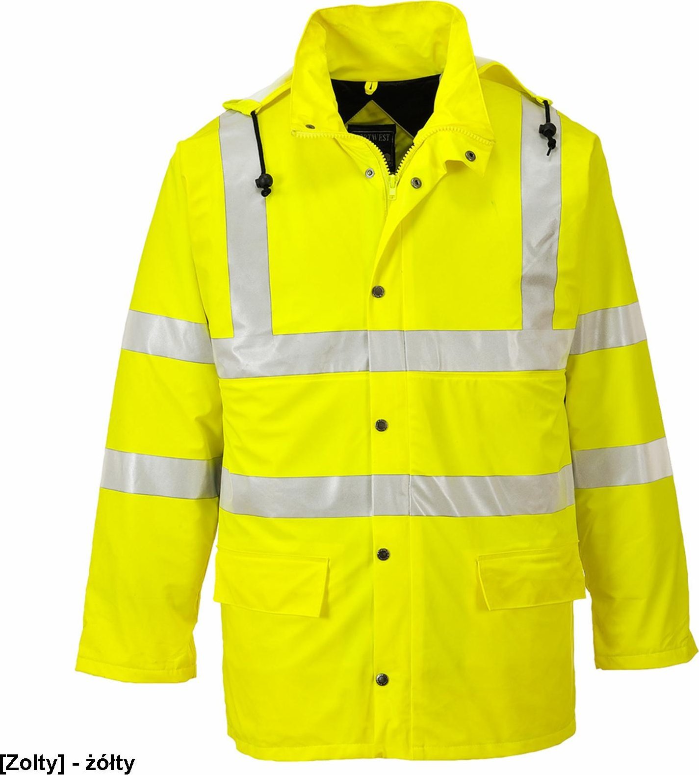 Portwest S490 - Kurtka ostrzegawcza ocieplana Sealtex Ultra - żółty S