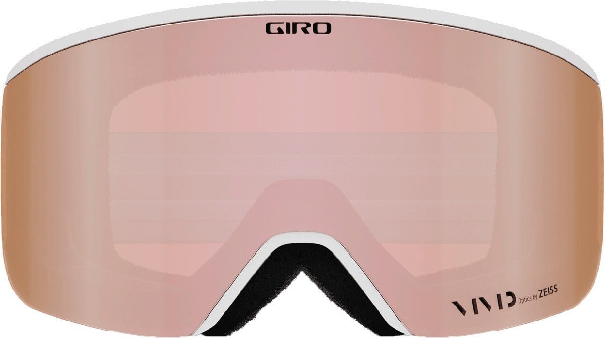 Gogle zimowe GIRO ELLA WHITE BLISS (szyba VIVID ROSE GOLD 00% S3 + VIVID INFRARED 62% S1) (NEW 2024/2025)