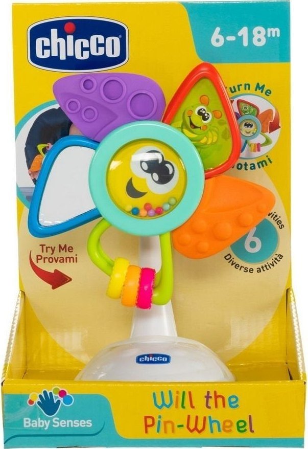 Wiatraczek zabawka na krzesełko do karmienia