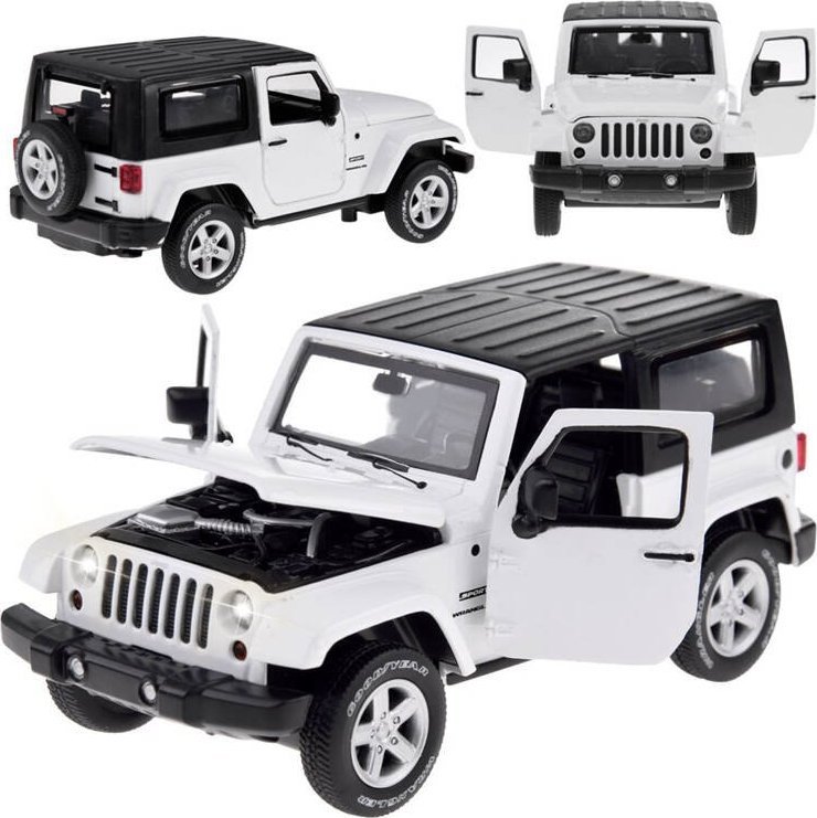 Jokomisiada Auto terenowe Jeep Wrangler metalowy 1:32 ZA3751