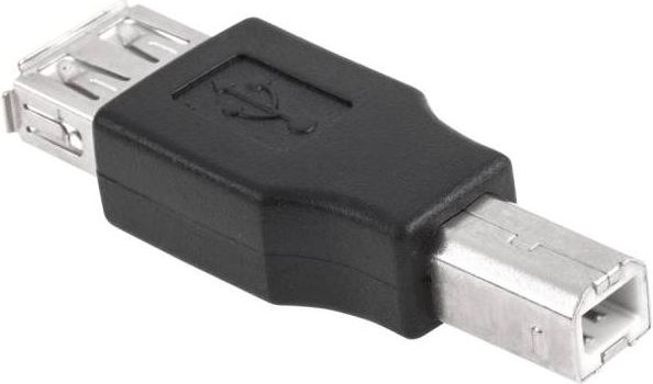 Adapter USB LechPol USB - USB-B Czarny (ZLA0616)