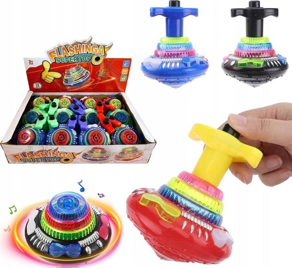 Trifox Bączek ze światłem i dźwiękiem p12 mix cena za 1szt