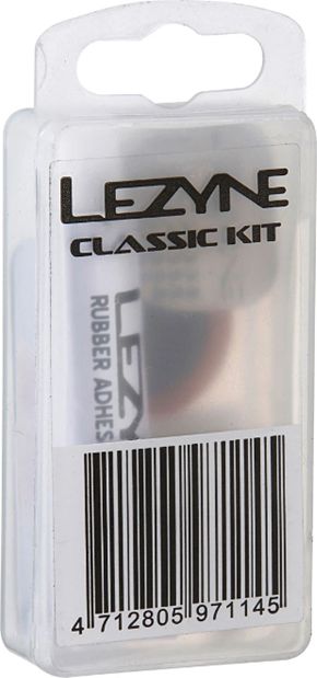 Lezyne Łatki do dętek zestaw Lezyne Classic Kit Box 8 x łatki, tarka, 1 x łatka do opony pudełko