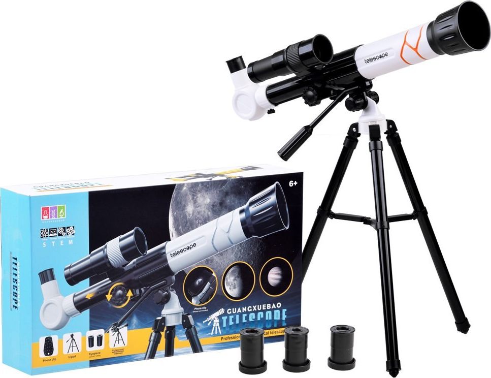 Jokomisiada Luneta teleskop na statywie okular20x30x40x ZA3686