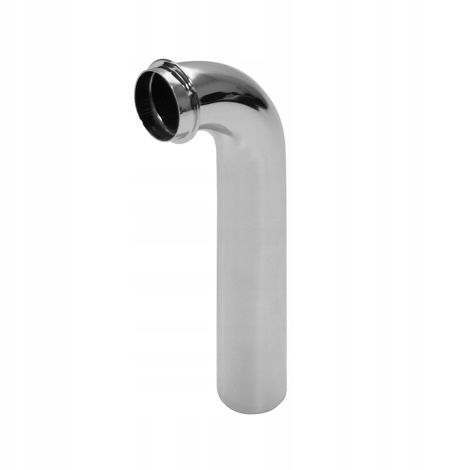 TUBE WITH BORDERED END FI 32X250MM CHROM