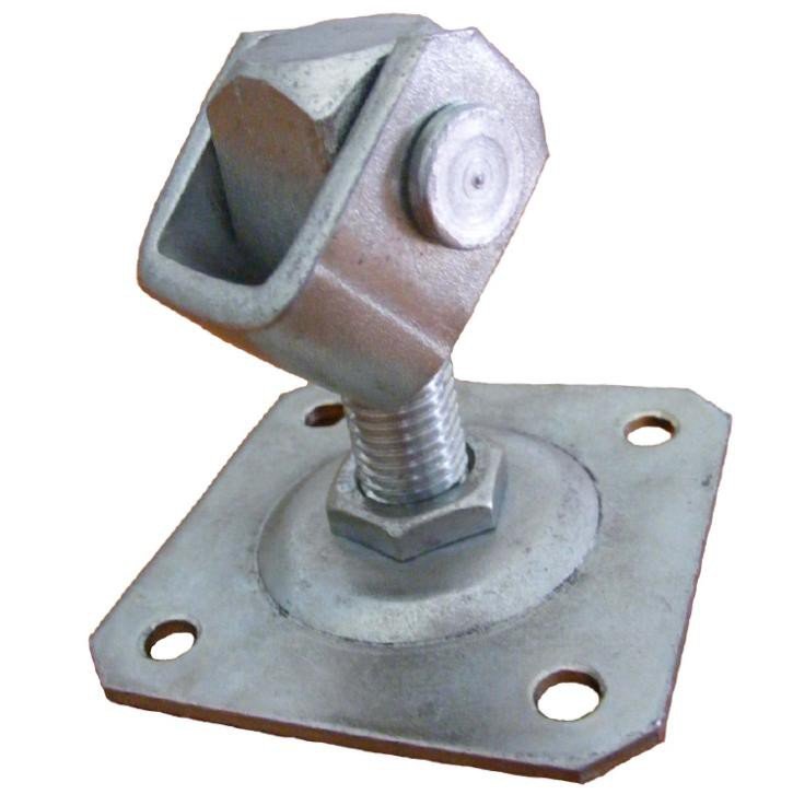 Zawias regulowany M16 z płytką 16mm