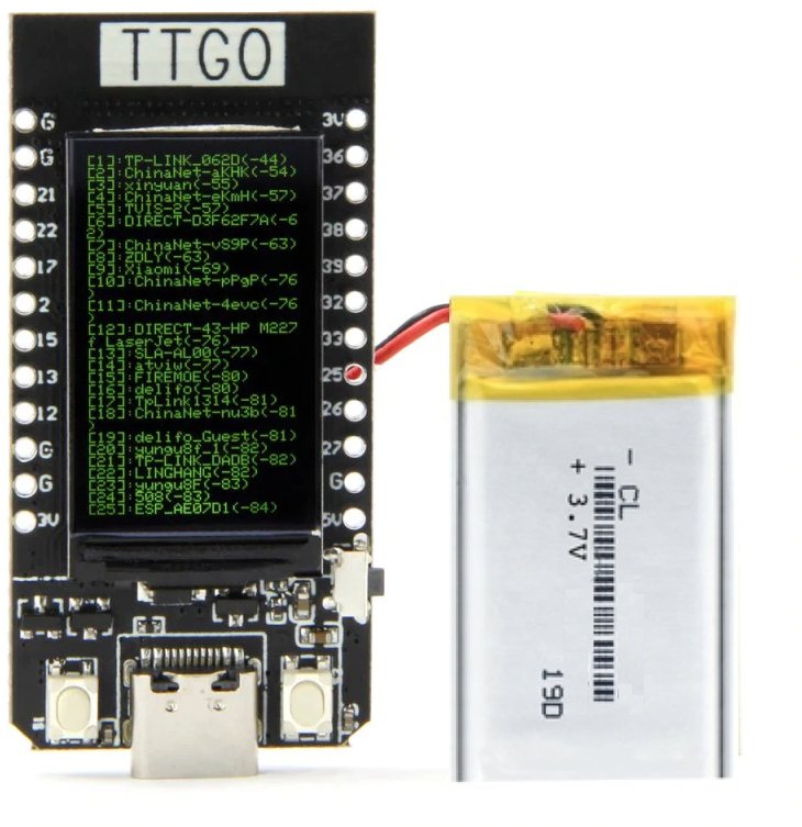 Płytka rozwojowa TTGO T-DISPLAY WiFi ESP32 LCD akumulator
