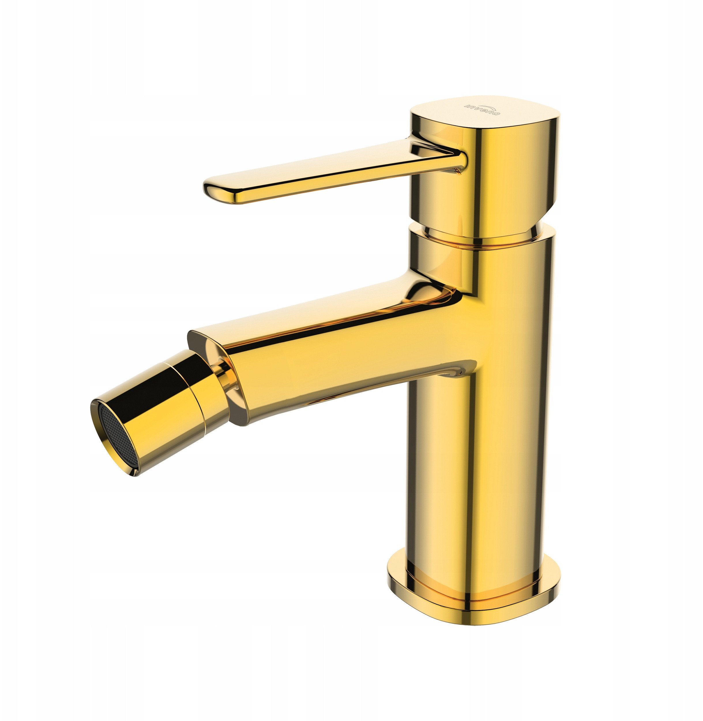 Invena bateria bidetowa Glamour, złoty BB-02-009-V