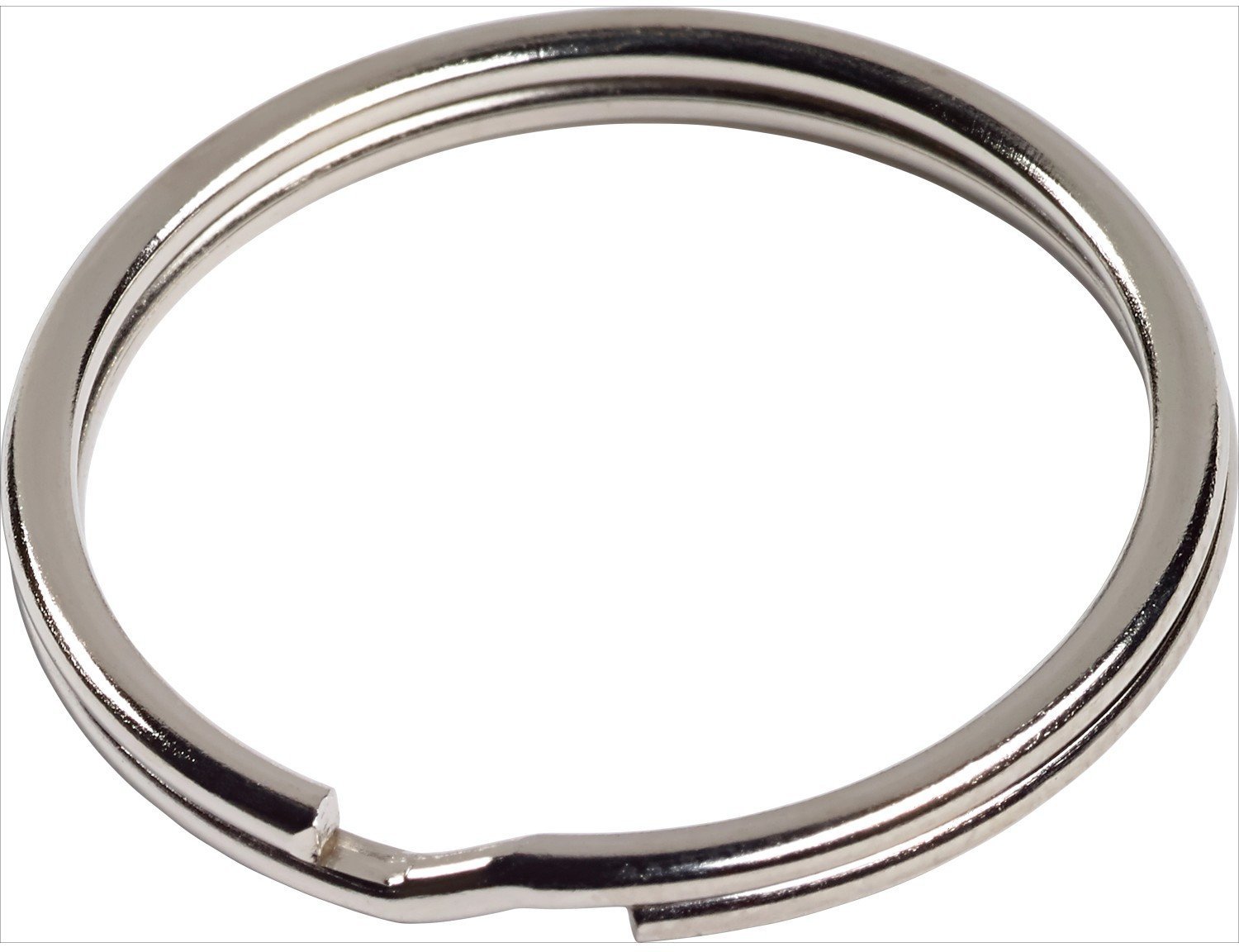 WIRE KEY RING 30 NICKEL PLAT/ 3PCS