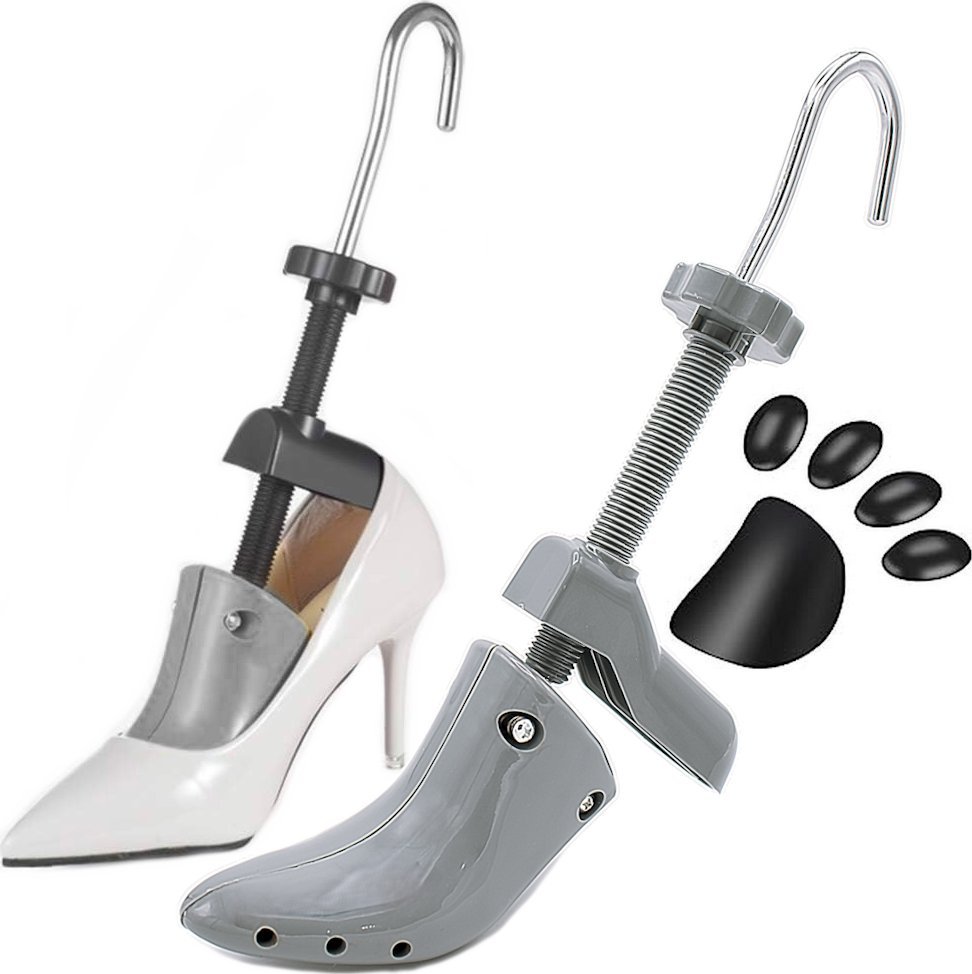 SHOPUJ.PL PRAWIDŁO ROZCIĄGANIA BUTÓW NA WYSOKIM OBCASIE LAKIERKÓW SZPILEK PRAWIDŁA 34-41 KOPYTO BUTA SZARE