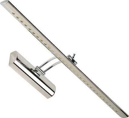 Kinkiet IDEUS Kinkiet LAMPA ścienna BRENA LED 02480 Ideus regulowana OPRAWA metalowa LED 6W 4000K nad lustro chrom