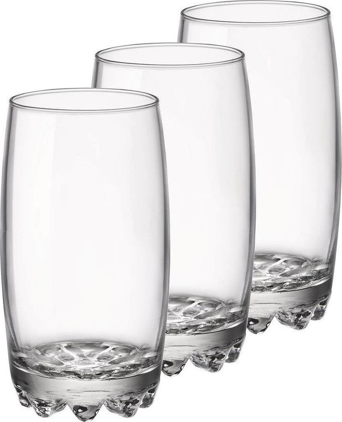 Bormioli Rocco Szklanki Bormioli Rocco Galassia Long Drink 420 ml 3 sztuki