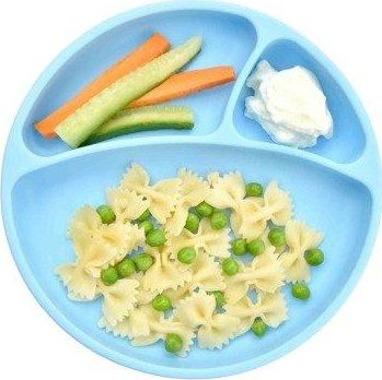 MINIKOIOI MINIKOIOI Talerzyk silikonowy niebieski