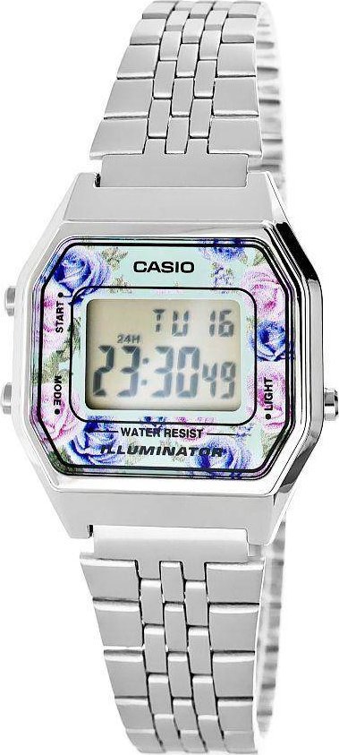 Zegarek Casio Zegarek Damski CASIO Collection Retro LA680WA-2CDF