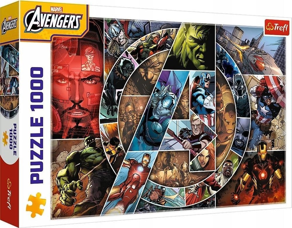 Krups Puzzle Marvel Avengers: Bohaterowie 1000 elementów (10934)