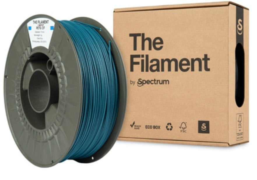 The Filament 3D filament, PETG CF, 1,75mm, 1000g, TF-24109, blue