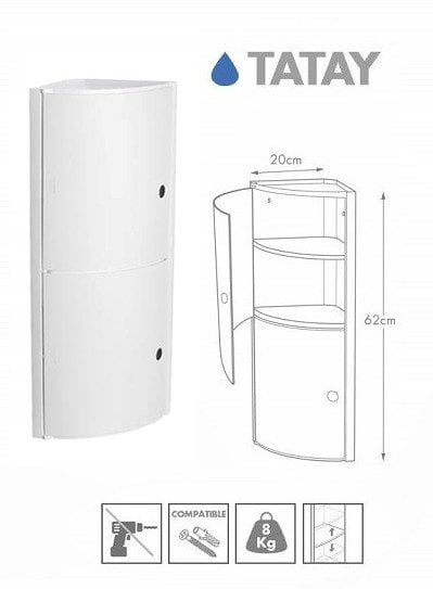 Stura vannas istabas skapitis balts 8411801222591