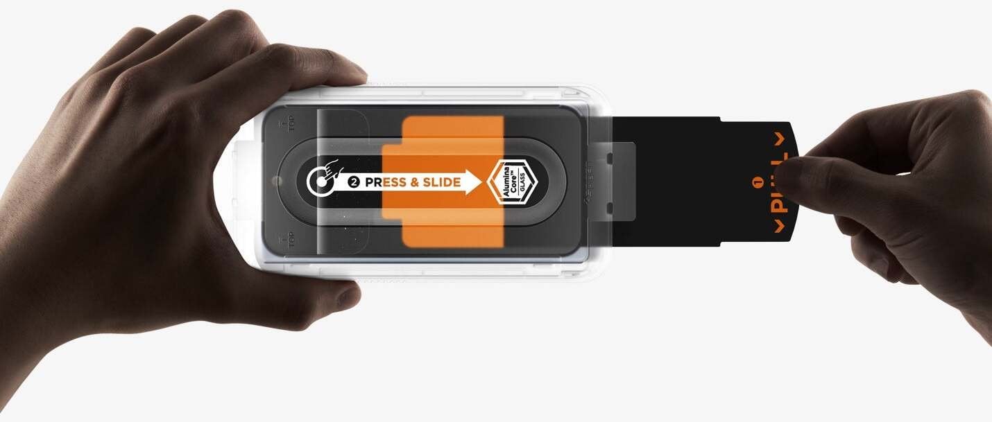 Spigen Glass tR EZ Fit Pro 2 Pack, transparency - Google Pixel 10 Pro Fold