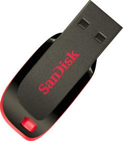 Pendrive SanDisk Cruzer Blade, 16 GB (SDCZ50-016G-B35)