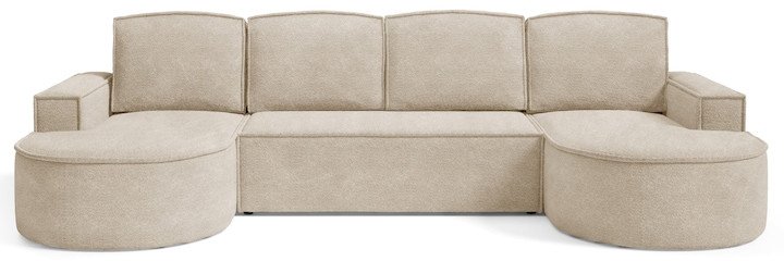 NAROŻNIK MOLLY FUNKCJA SPANIA TKANINA BOUCLE FORMA U quelle 02