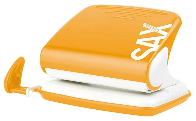 Dziurkacz SAX Design 318 20 kartek Pomarańczowy (ISAXD318-07)