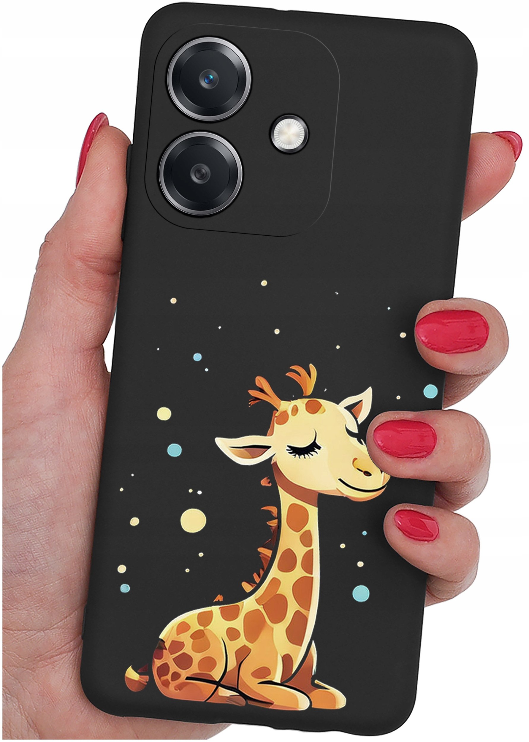 Etui do Oppo A40 | A40M | WZORY | SILIKONOWE MATT SZKŁO 9H