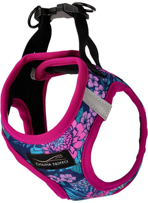 Dolina Noteci Szelki bezuciskowe z siatką dla psa Kwiatowy Zakątek S