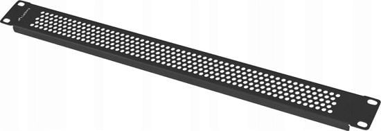 Lanberg LANBERG Zaślepka Do Szaf 19inch 1U Perforowana Czarna