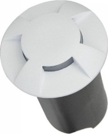 V-TAC Oprawa Gruntowa Najazdowa 1W LED Biała 4-stronna IP67 VT-1171 6500K 10lm