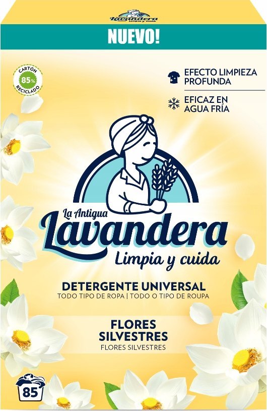 Lavandera Washing powder yellowish, 4.675 kg universal