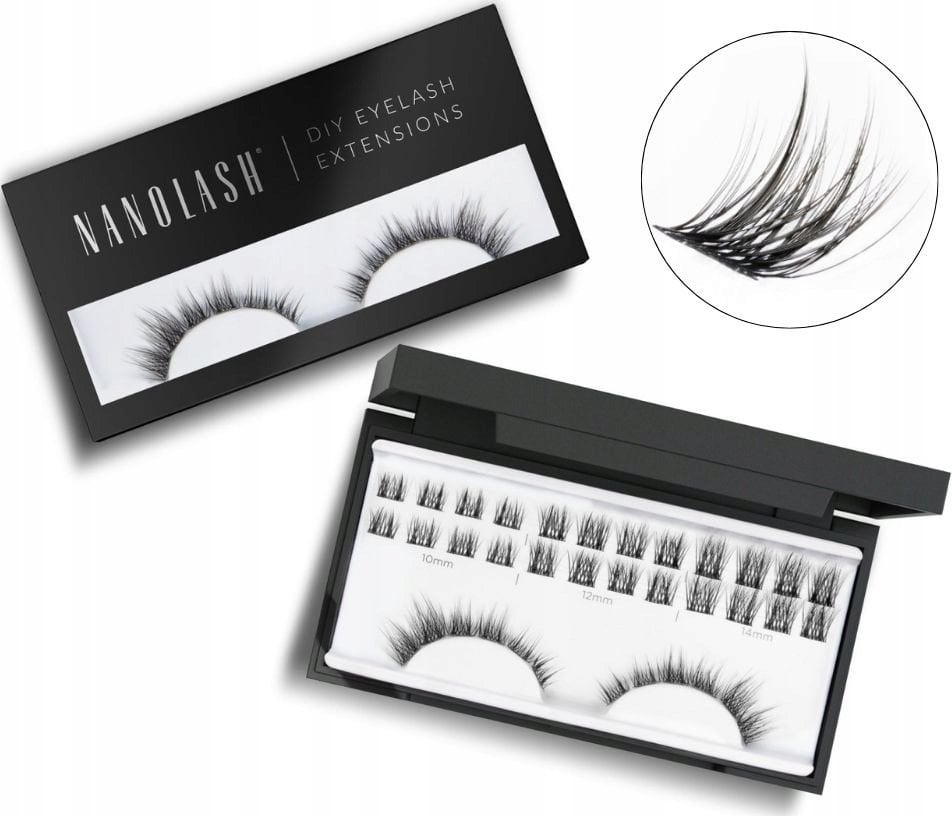 NANOLASH_Eyelash sztuczne rzęsy w kępkach Divine 36szt.
