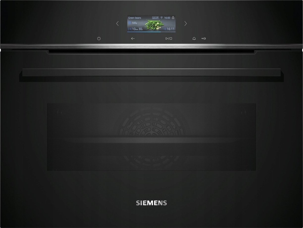 Piekarnik Siemens Piekarnik kompaktowy do zabudowy Siemens CB734G1B1 60cm Home Connect Czarny
