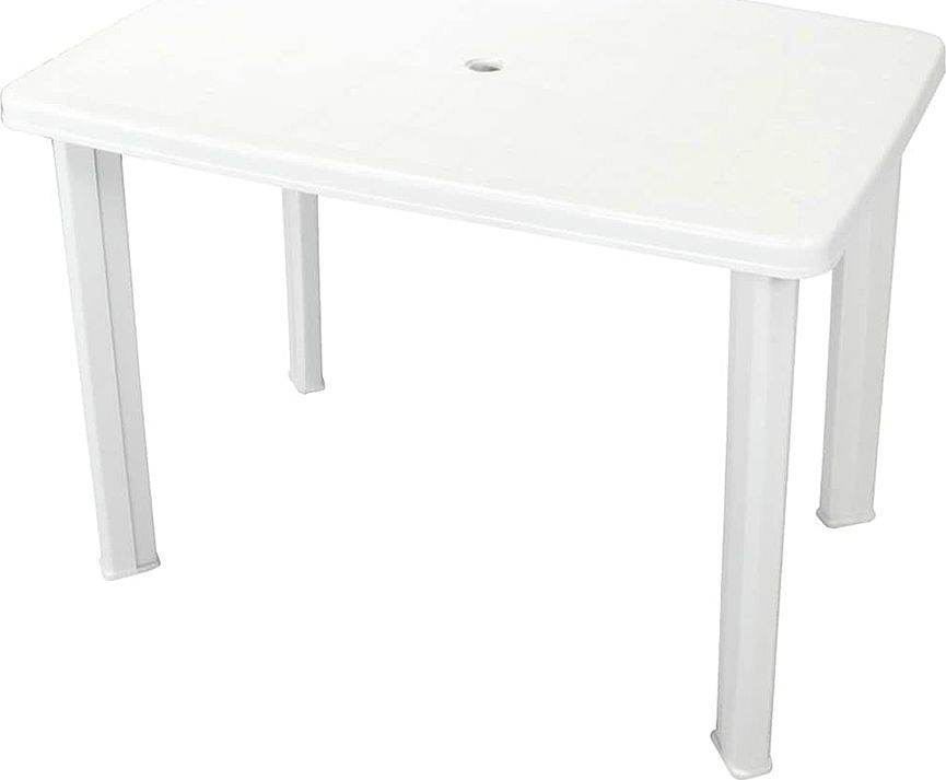 Elior Praktyczny stół ogrodowy Imelda - biały