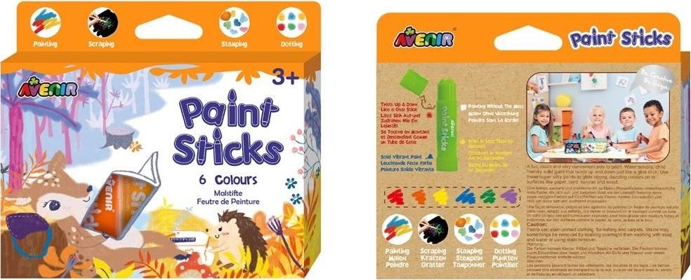 Avenir Farby w sztyfcie 6 kolorów