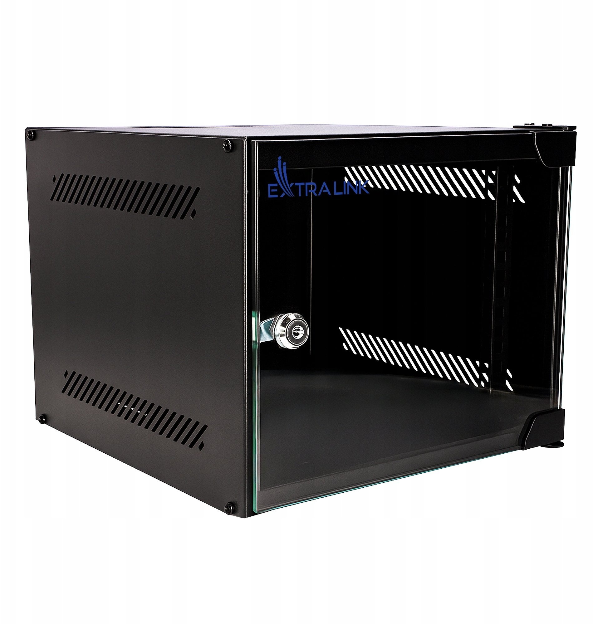 Szafa ExtraLink LITE 4U 10" 280X310 WALL-MOUNTED RACKMOUNT CABINET BLACK