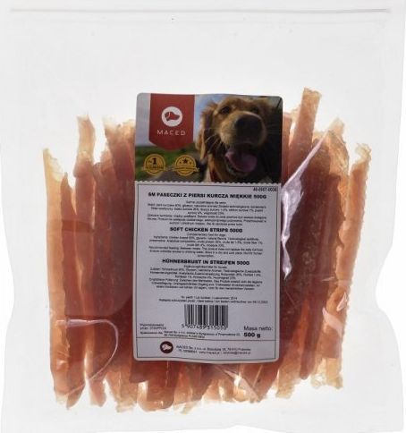 Maced Paski z piersi kurczaka miękkie 500g