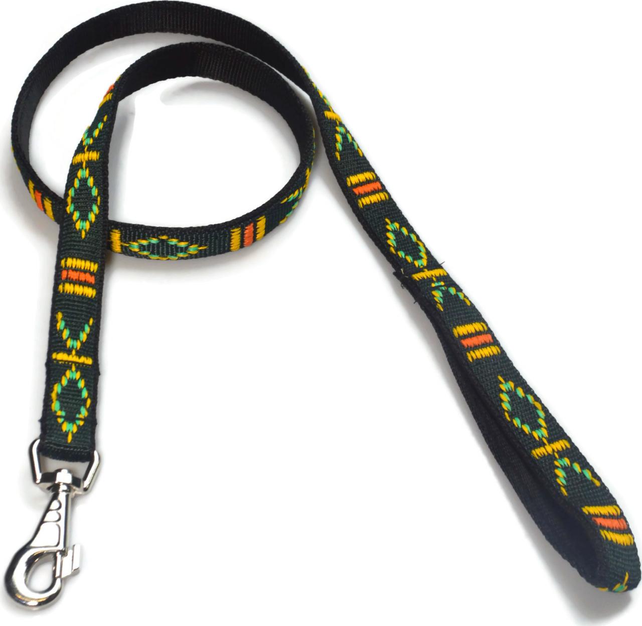 Alizoo Podwójna smycz dla psa indiańska 25mm/130cm - ALIZOO